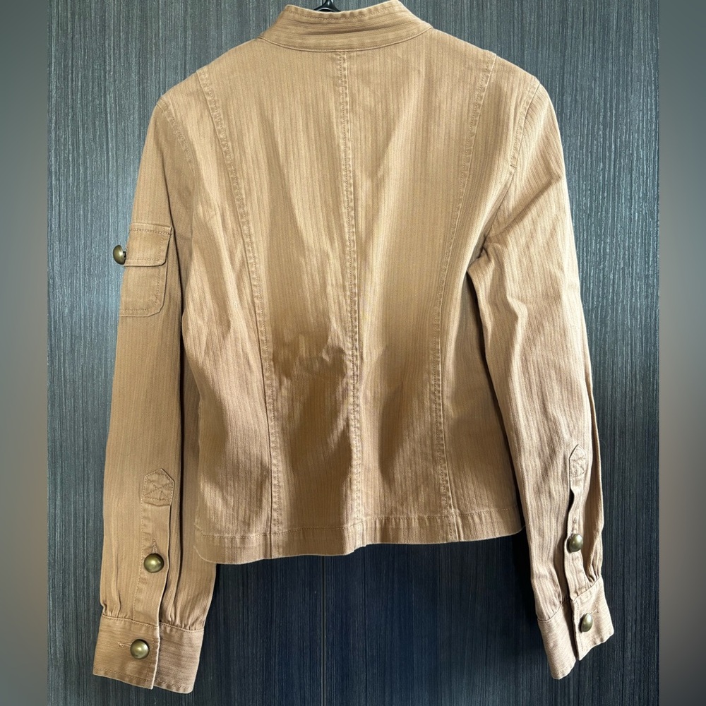 Cotton canvas jacket - Picture 2 of 4